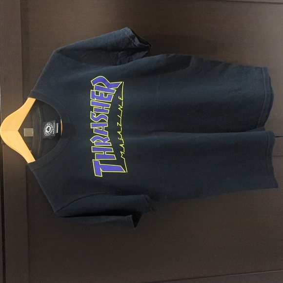 Unisex Thrasher Skateboard T shirt - Size Small Great Condition - Picture 2 of 5